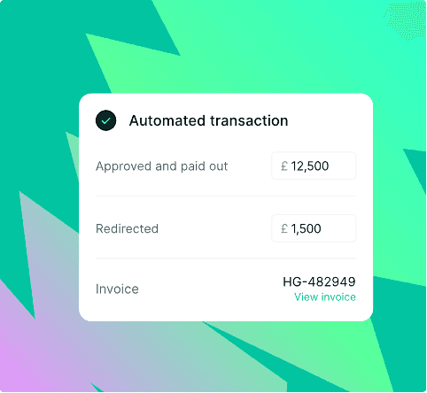 Automated transaction with Aria